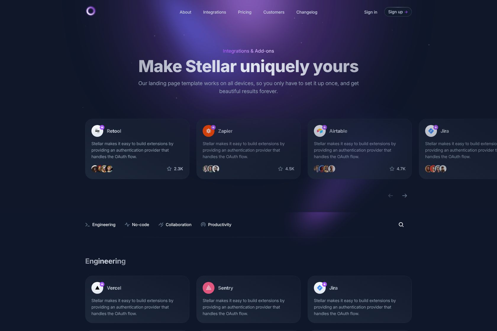 Stellar screenshot 2