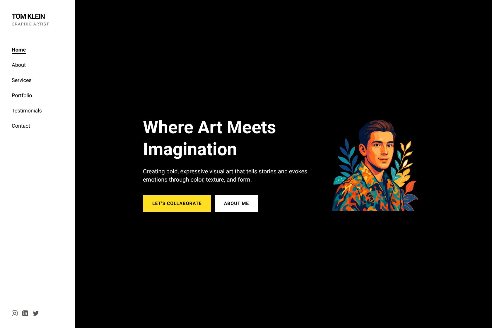 Artistfolio screenshot 2