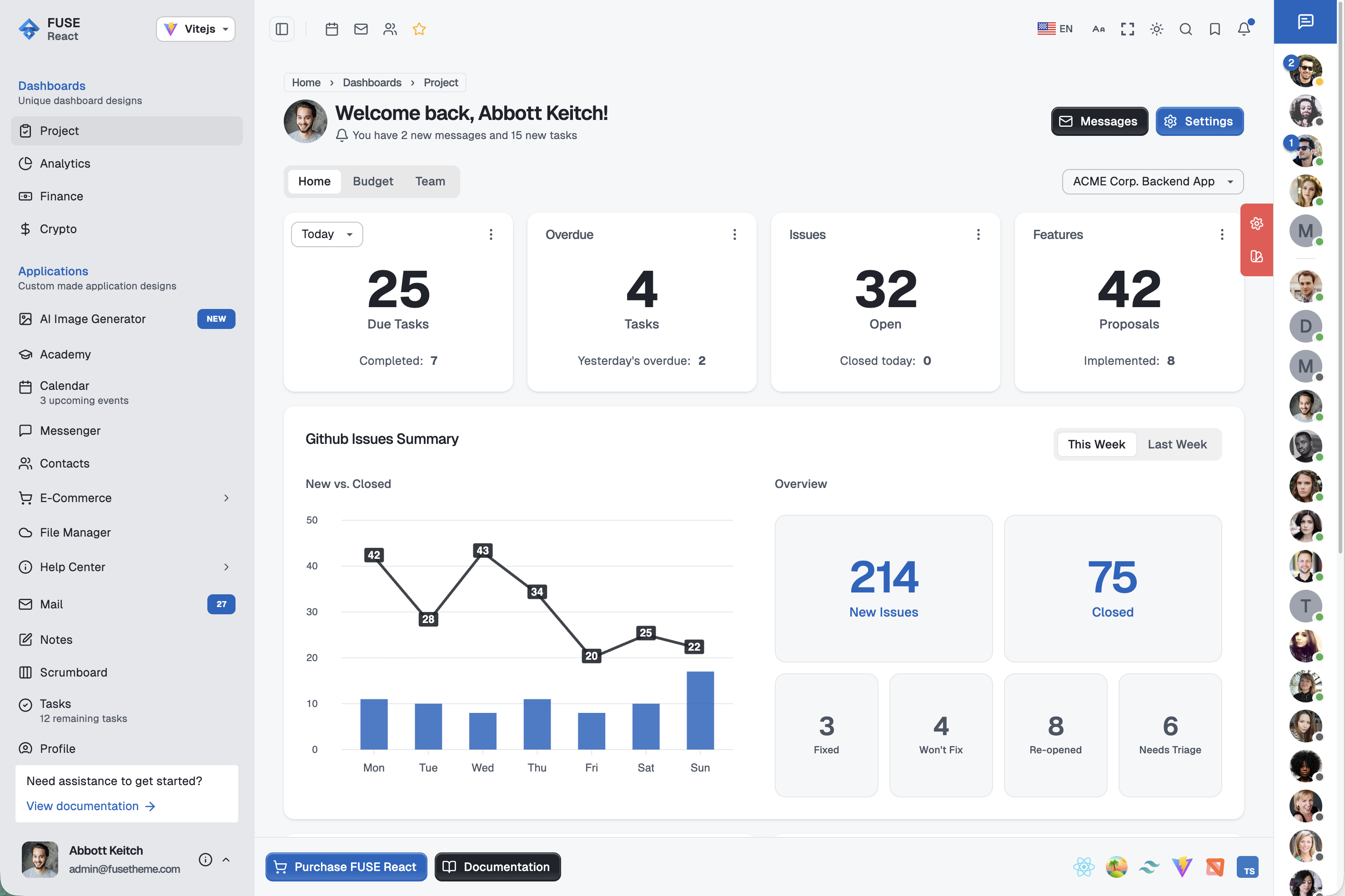 Fuse React