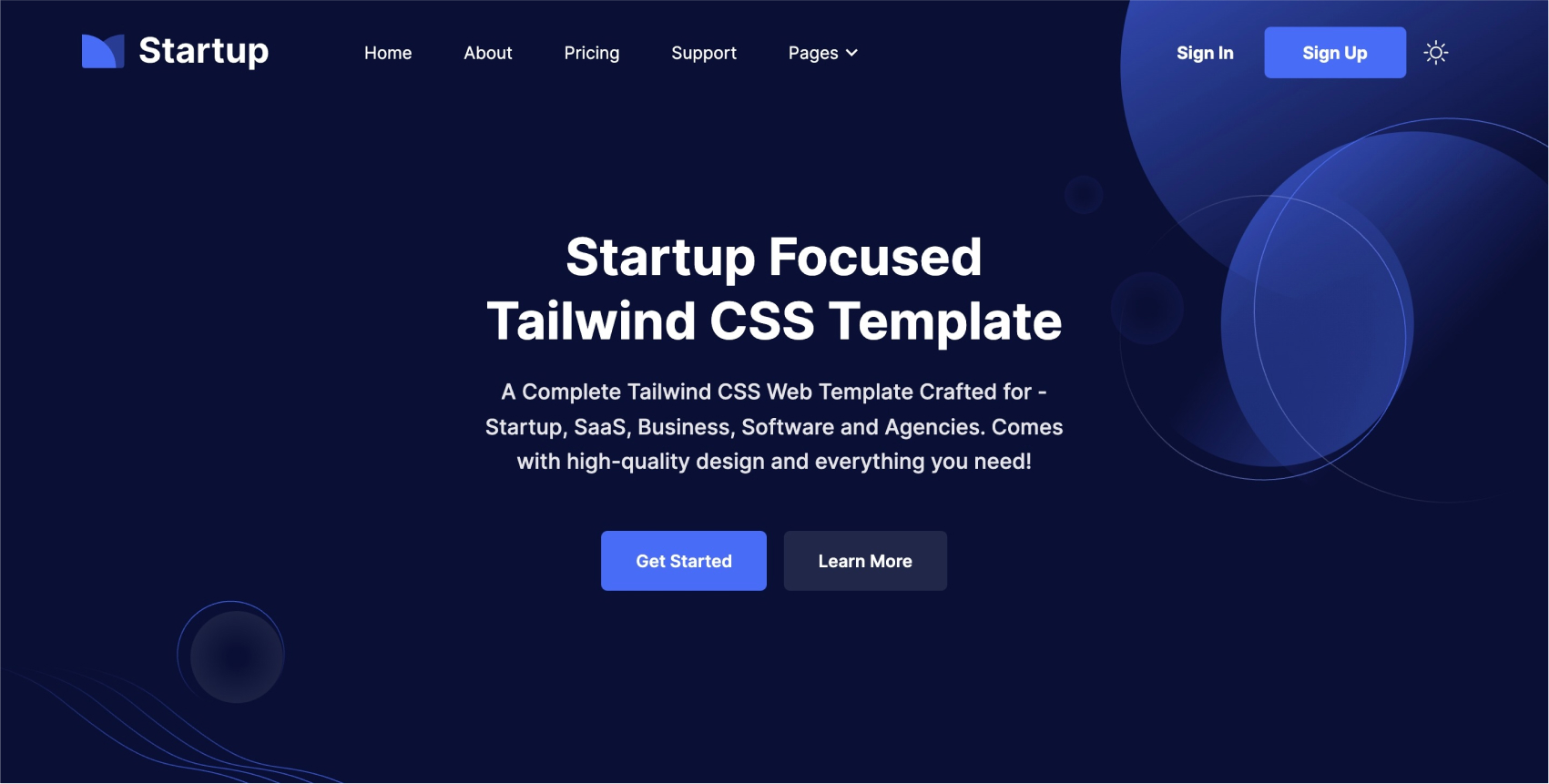 Startup | Tailwind Awesome