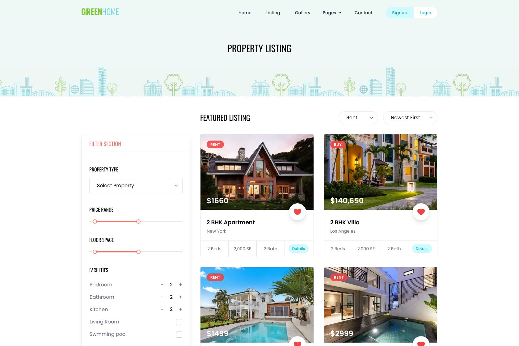 Greenhome screenshot 2