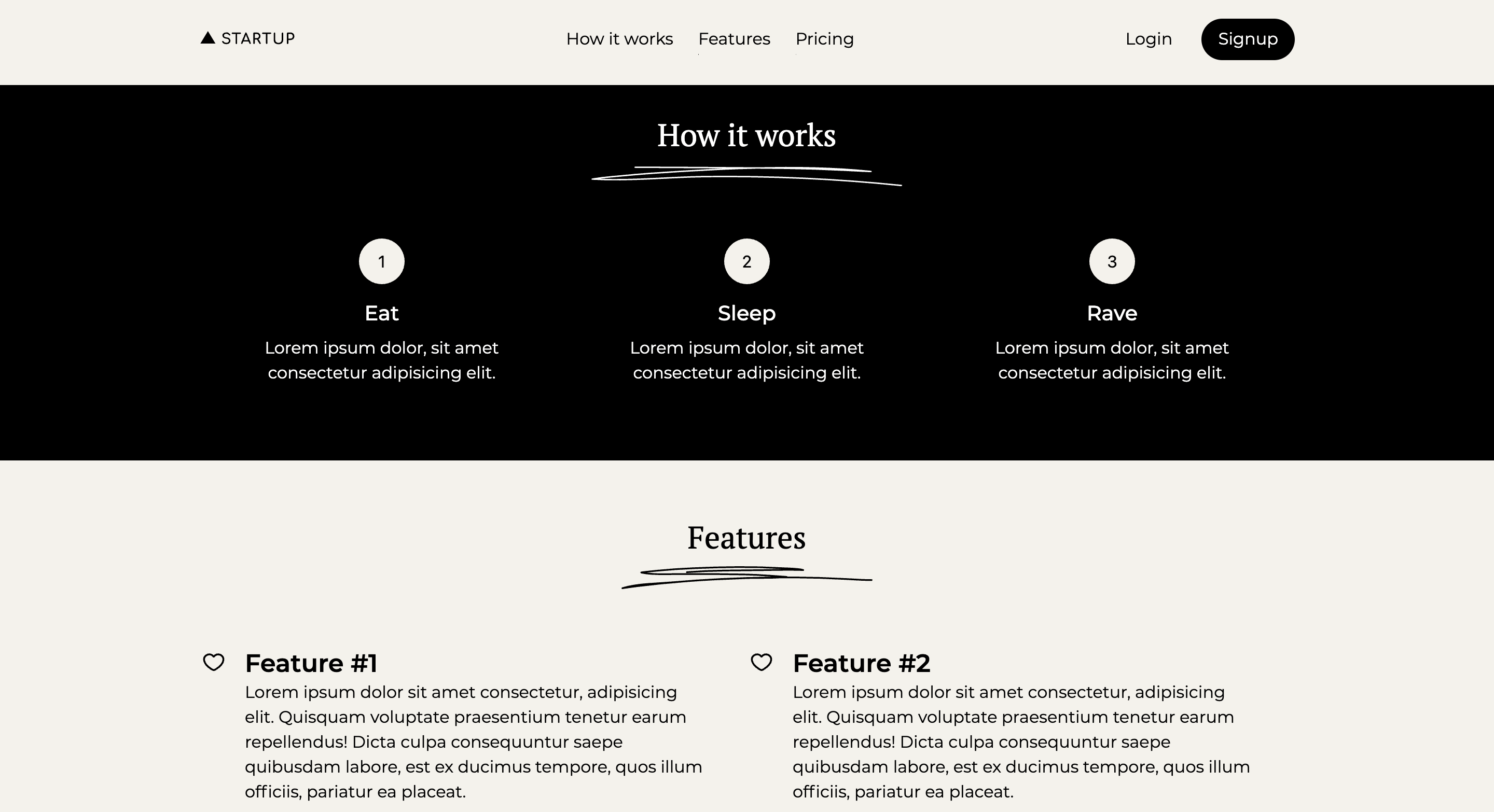 Startup Template screenshot 2