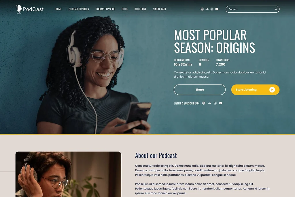 Podcast Template