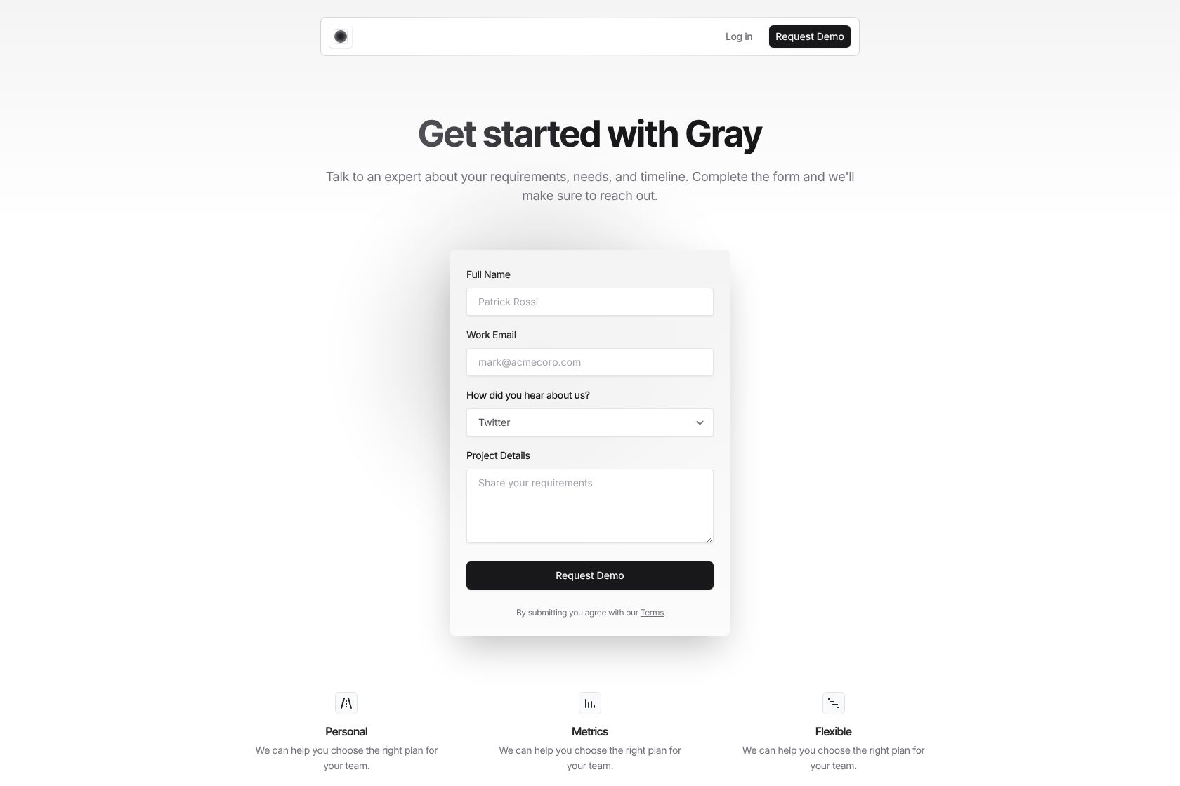 Gray screenshot 3