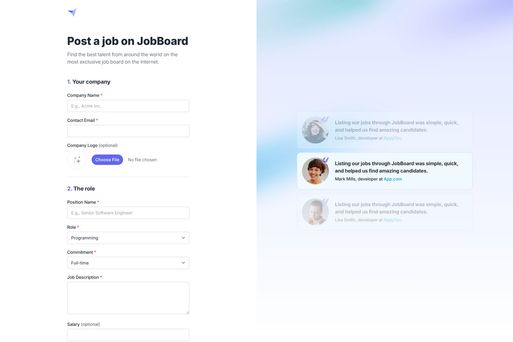 JobBoard screenshot 3
