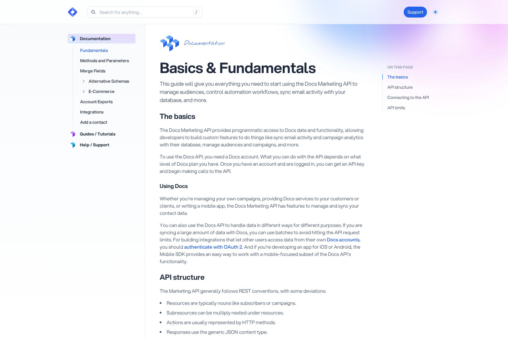Docs screenshot 2