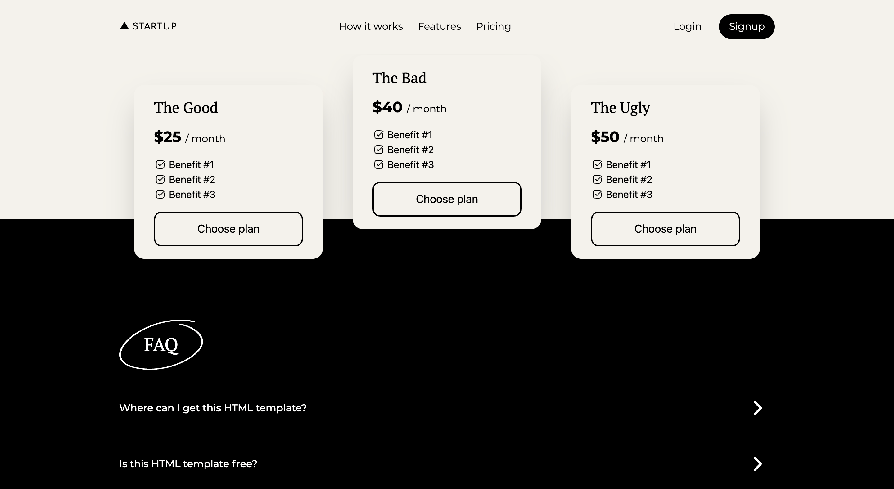 Startup Template screenshot 3