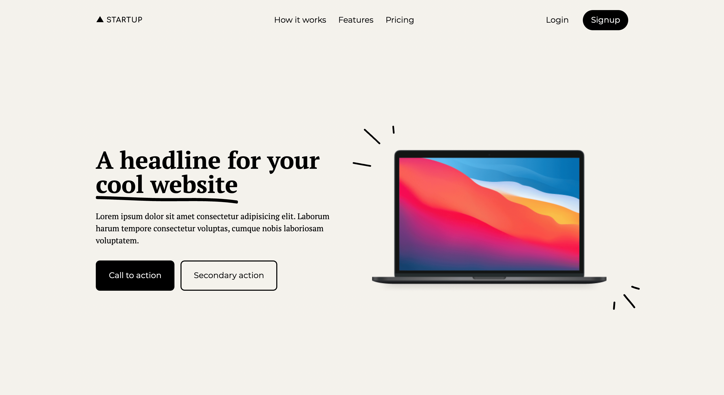 Startup Template